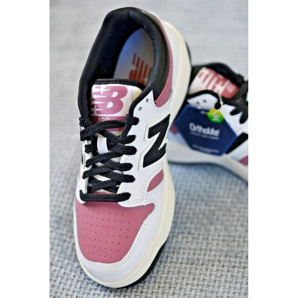 New! Size: 6 Women/4.5 Men  | New Balance 480 V1 | Color: White/Rosewood/Black - Picture 3 of 15